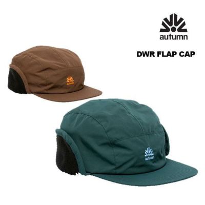 Autumn Dwr Flap Cap- Brown