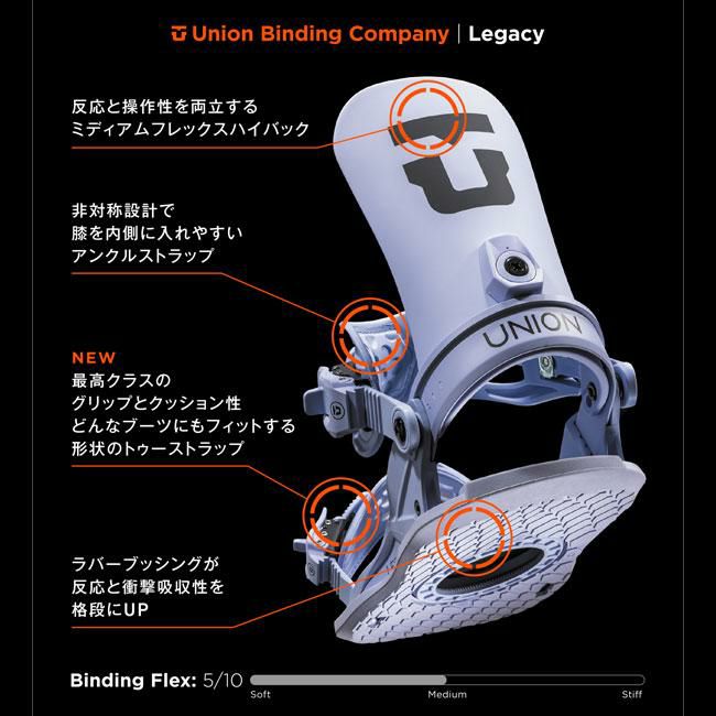 24-25 ユニオン ビンディング UNION BINDING LEGACY レガシー 