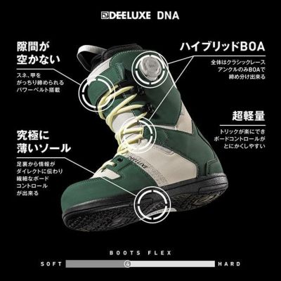 24-25 ディーラックス ブーツ ディー.エヌ.エー DEELUXE DNA BOOTS スノーボード グラトリ メンズ/レディース |  GOLGODA