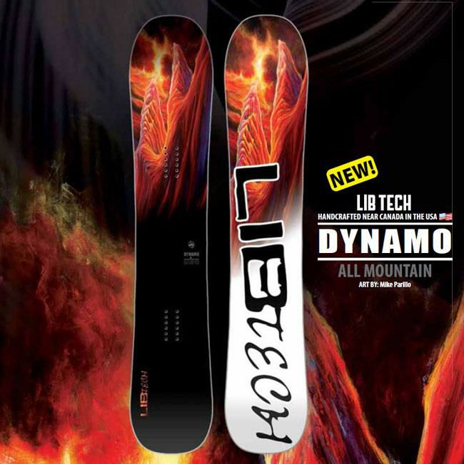 24-25 リブテック スノーボード LIBTECH DYNAMO ダイナモ キャンバー 