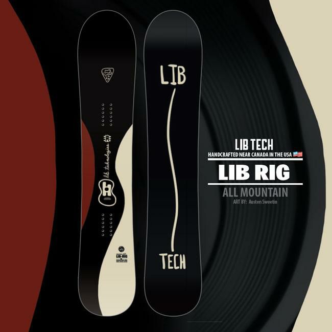 予約 25-26 リブテック スノーボード LIBTECH LIB RIG Austen Sweetin 