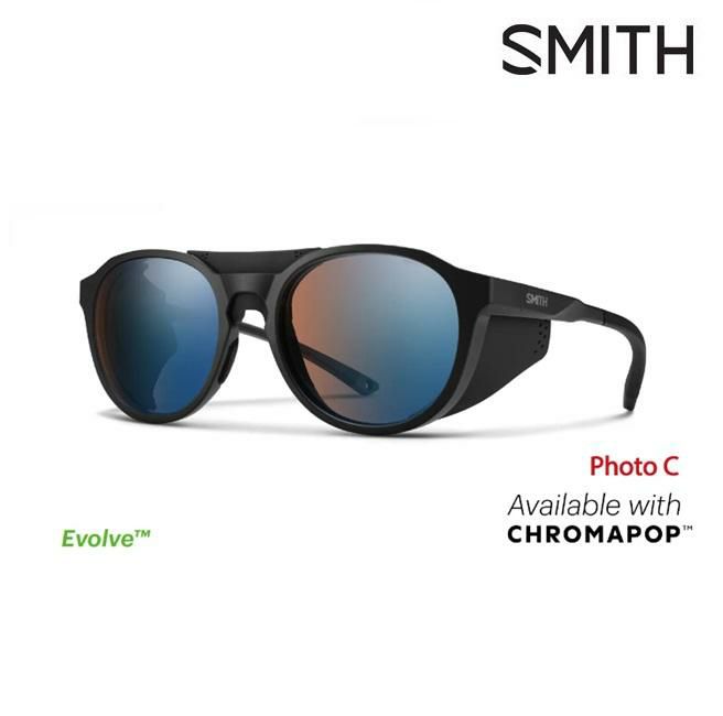 サングラス スミス SMITH Venture Matte Black CP Glacier Photo ...