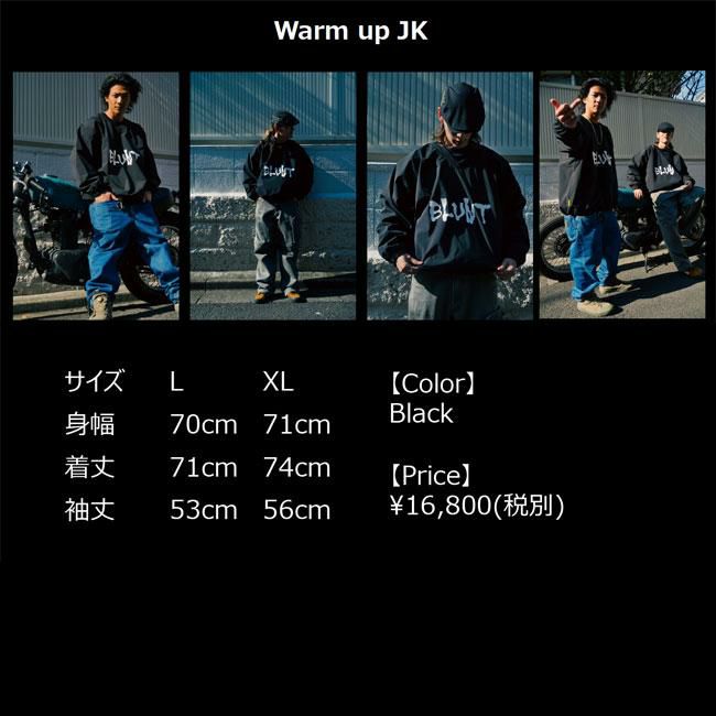 ジャケット BLUNT WARM UP JACKET 24-25 ウォームアップ