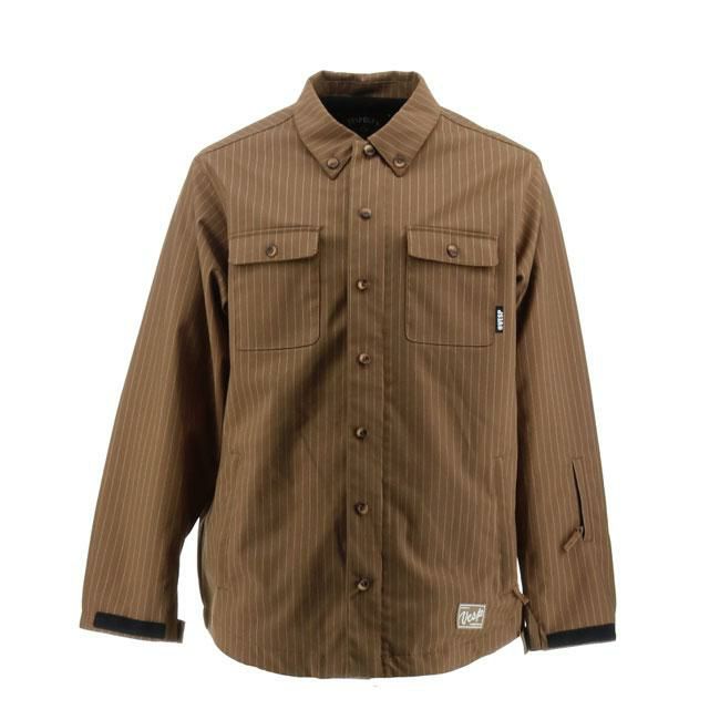 べスプ VESP STRIPE SHIRTS JACKET VPMJ1055A 24-25 スノーボード 