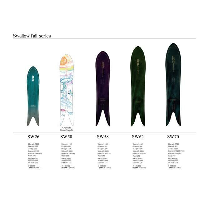 モス スノースティック MOSS SNOWSTICK SW 26 25-26 スワローテール