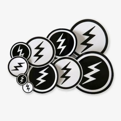 ステッカー エレクトリック ELECTRIC STICKER VOLT LOGO Lサイズ