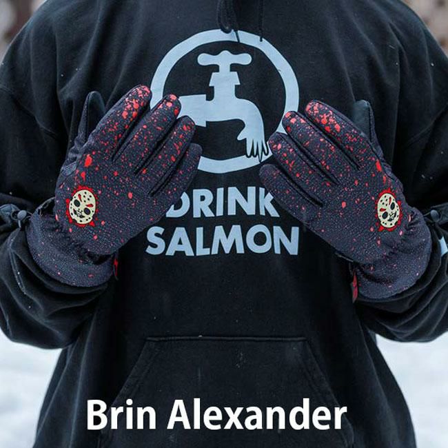 サーモンアームズ 5本指グローブ SALMON ARMS GLOVE 24-25
