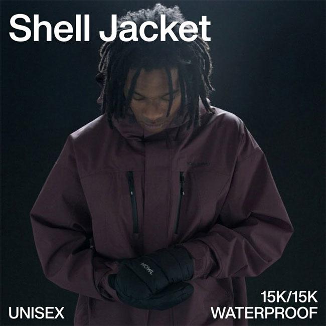 ハウル ジャケット HOWL SHELL SNOW JACKET 24-25 3LAYER スノーボード 