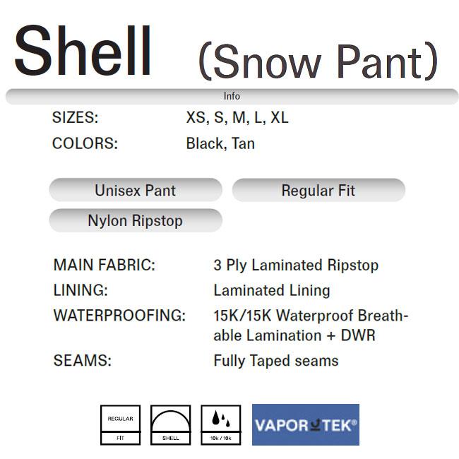 ハウル パンツ HOWL SHELL SNOW PANT 24-25 3LAYER スノーボードウェア  