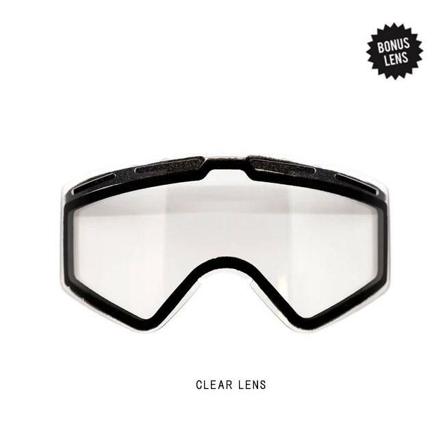 スノーボードゴーグル アシュベリー ASHBURY BLACKBIRD YELLOW FLAME