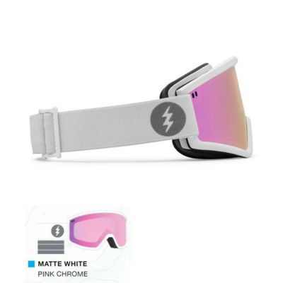 ゴーグル エレクトリック ELECTRIC HEX / Matte White / Pink