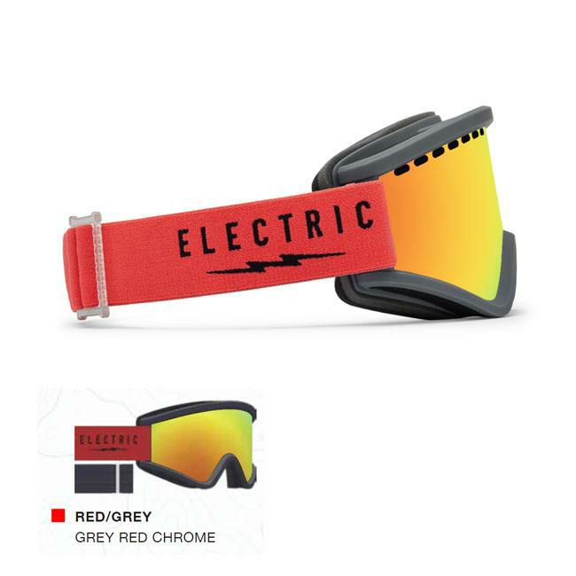 ゴーグル エレクトリック ELECTRIC EGV / Red/Grey / Grey Red