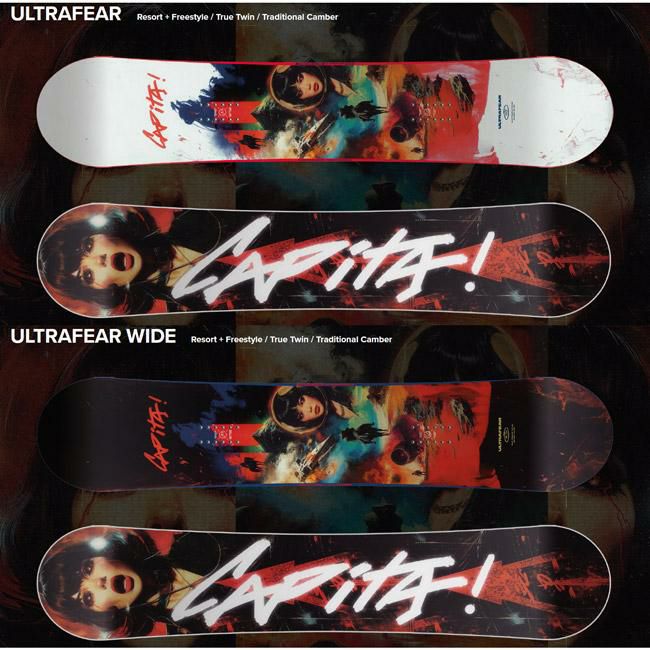 CAPITA ULTRAFEAR キャピタウルトラフィア　スノーボード キャピタ（CAPITA）（メンズ）スノーボード 板 23-24 ULTRAFEAR