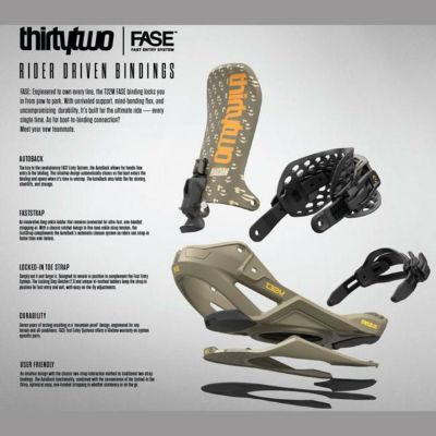 25-26 サーティーツー フェイズ ビンディング THIRTYTWO T32M FASE