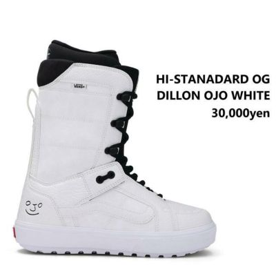 バンズ ブーツ VANS BOOTS HI-STANDARD OG / DILLON OJO WHITE 25-26