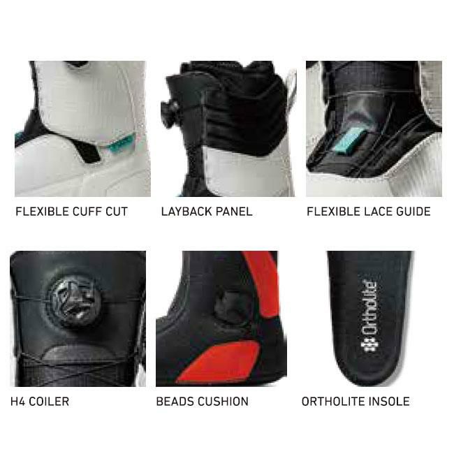 予約 フラックス ブーツ FLUX BOOTS LB-BOA 25-26 デュアルBOA搭載