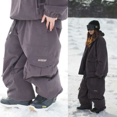 予約 べスプ パンツ VESP Corduroy Wide Jogger Cargo Pants