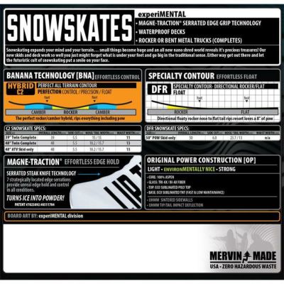 スノースケート LIBTECH SKATE 48\" ATV リブテック スノースケート LIBTECH SNOWSKATE 48