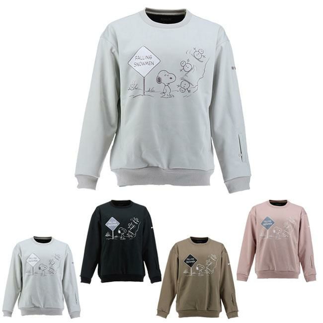 べスプ 防水トレーナー VESP Peanuts Collaboration Crew SNMS2037 25