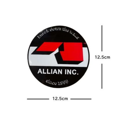 ステッカー ALLIAN SNOWBOARD ROUND STICKER アライアン スノーボード