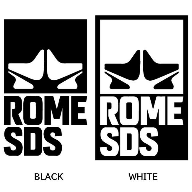 ROME　ローム　ステッカー ステッカー ROME SDS DIECUT STICKER ローム スノーボード ダイカット