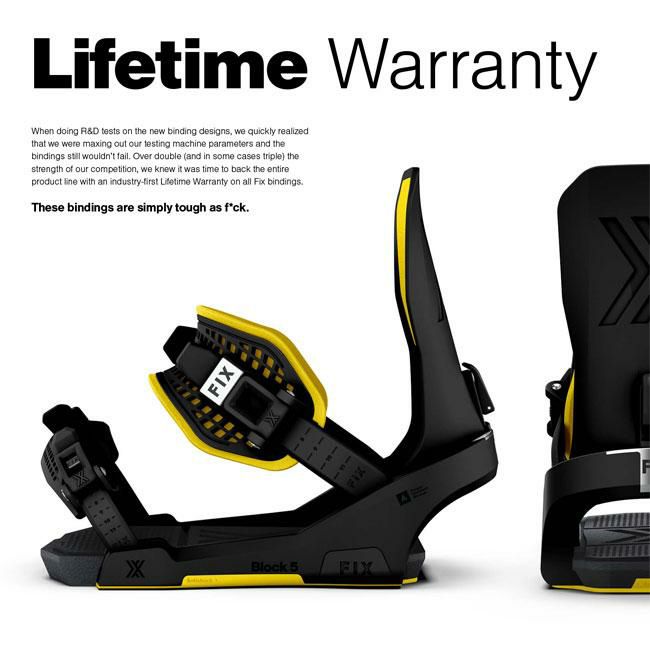 FIX ビンディング BINDING BLOCK3 25-26 バインディング スノーボード