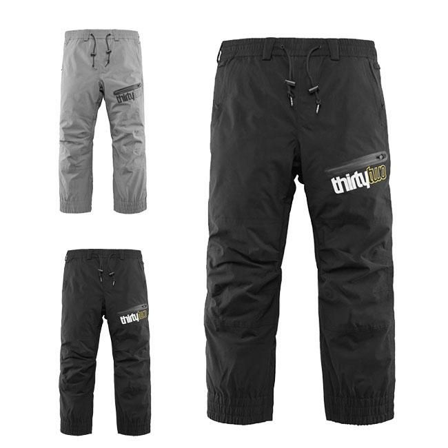 THIRTYTWO サーティーツー SONO PANT CHARCOAL スノーボードウェア スノーボード ウェア パンツ 32ウェア スノボ 25-26モデル THIRTYTWO SONO PANT 25-26 正規品 サーティーツー スノーボードウェア