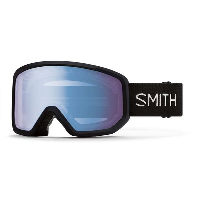SMITH ミラー ゴーグル SMITH スミス ゴーグル TRANSFER BLACK 調光ブルーセンサーミラー 25