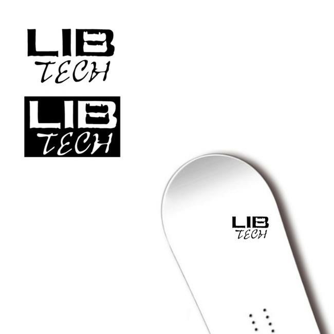 ステッカー LIBTECH / DIE CUT STICKER (12.5x7.5cm) リブテック