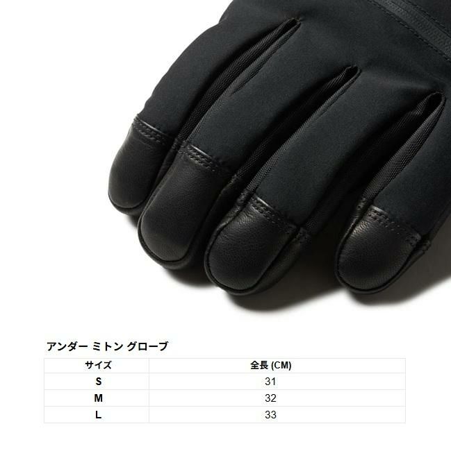 ニューエラ NEW ERA Snow Glove Under 5Finger Black スノーグローブ