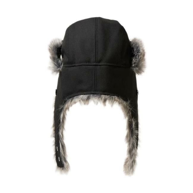ニューエラ NEW ERA Trapper Wool Black トラッパー ウール ブラック