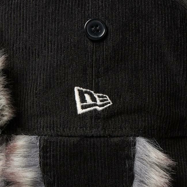 ニューエラ NEW ERA Trapper Corduroy Black トラッパー コーデュロイ