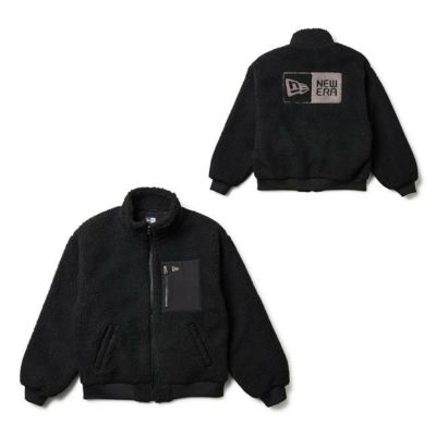 ジャケット NEW ERA ニューエラ Boa Blouson Over Sized Black