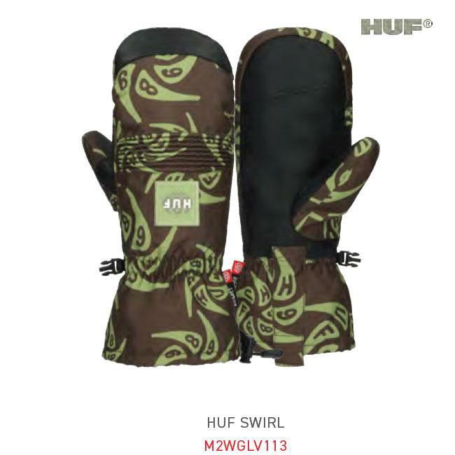 686 ミトングローブ　メンズＬ 686 シックスエイトシックス LANDER ミトン HUF SWIRL メンズ 25-26