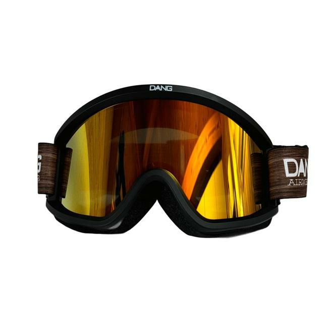 DANG ゴーグル　ハイコントラスト　ゴールドミラー　スノーボード 11/30新入荷】DANG SNOW NEW OG 2.5 Matte Tortoisex High Contrast
